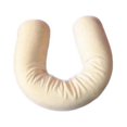 thumbnail image 1 of Deluxe Comfort Twisty Pillow - Bend It - Shape It - Twist It - Holds Any Position - Body Pillow, Cream, 1 of 2