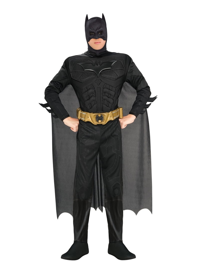 Deluxe Dark Knight Muscle Chest Batman Costume - Men's