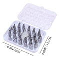 thumbnail image 1 of Deluxe Decorating Tip Set, 29-Piece, Stainless Steel and Plastic, 1 of 1