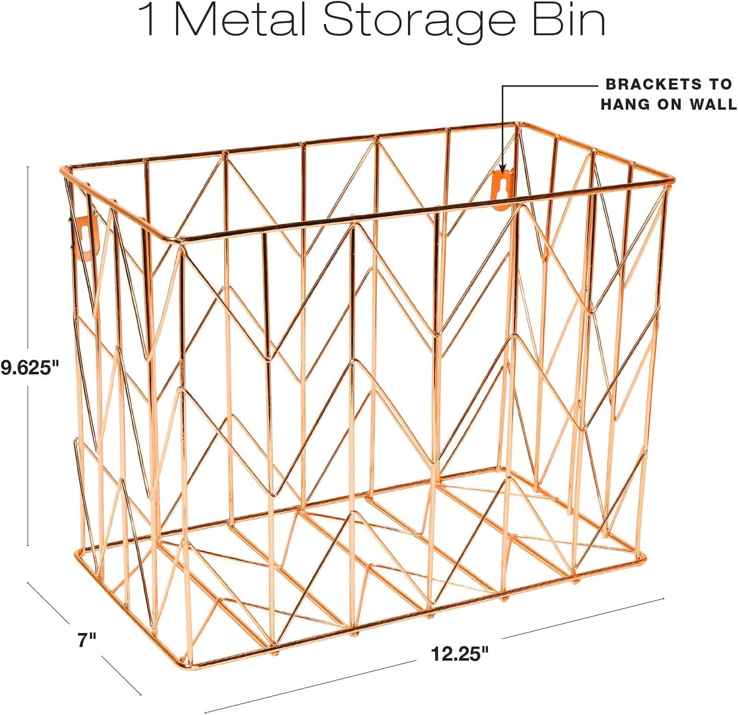 Deluxe Designer Hanging File Folder Kit, Includes Metal Hanging Basket ...