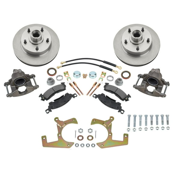 Deluxe Disc Brake Conversion Kit: 1957-1964 Ford Half Ton Truck