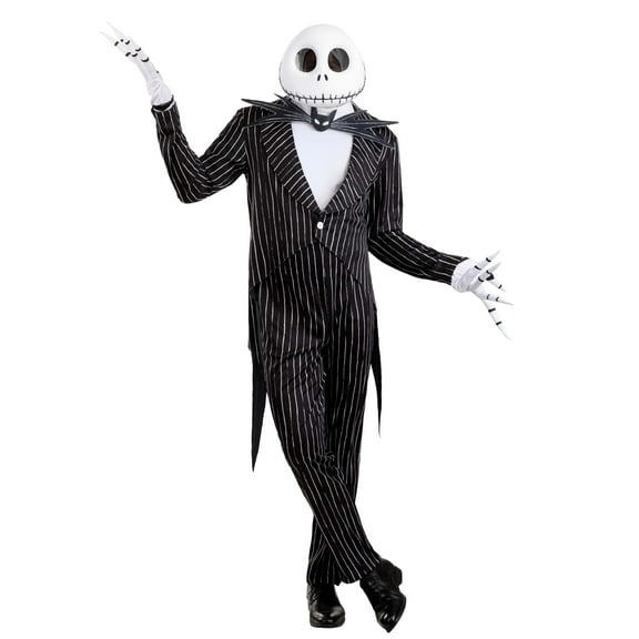 Deluxe Disney Jack Skellington Men's Costume