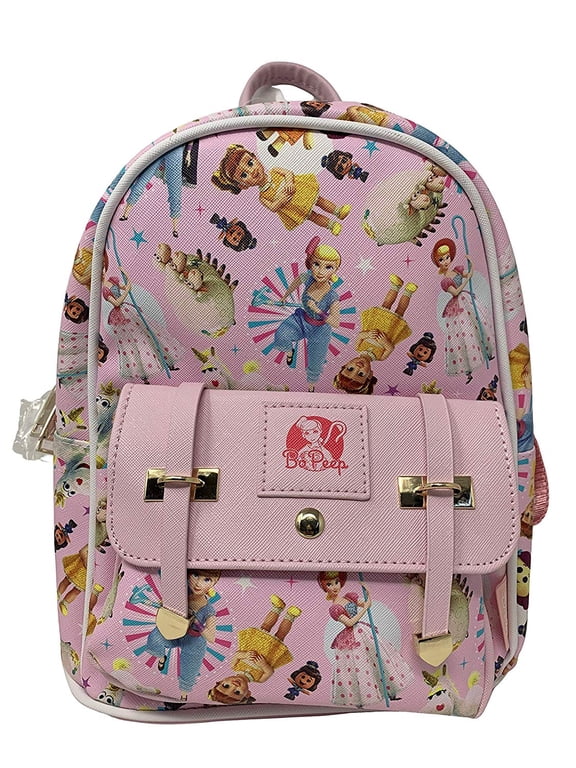 Deluxe Disney Toy Story 4 - Bo Peep and Friends 11" Faux Leather Mini Backpack