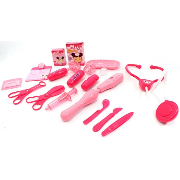 Deluxe Doctor Medical Kit Playset (Pink) PS107 Toy