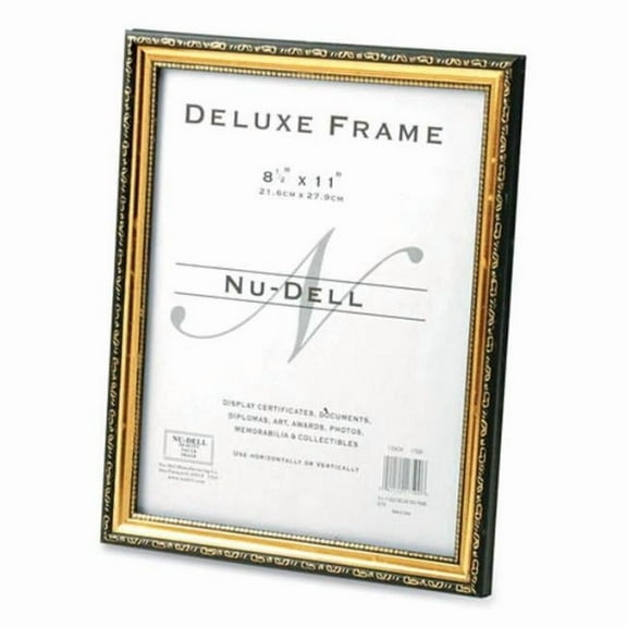 Deluxe Document & Photo Frame, Gold