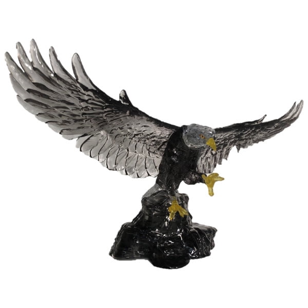 BePuzzled 3D Crystal Puzzle - Eagle: 62 Pcs