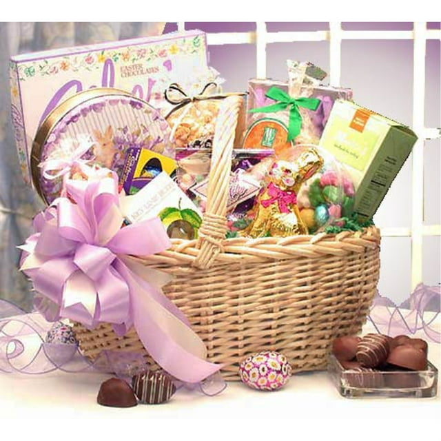 easter basket and box