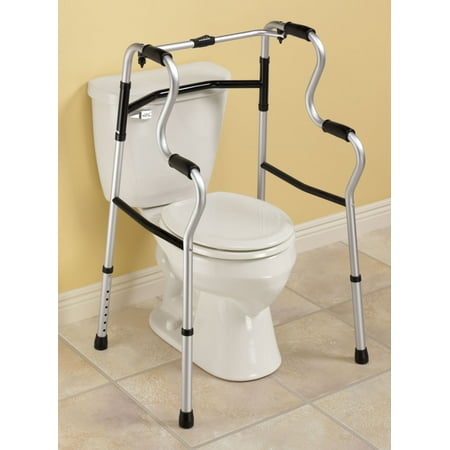 Deluxe Easy Rise Walker, Adjustable Safety Frame for Sitting and Rising, Supports 300 Pounds