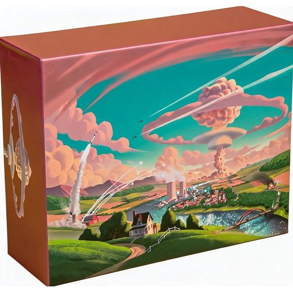 Deluxe Edition Strategy Board Game for Adults and Family 25 Players 12 Hours Resource Management Area Control Asymmetric Powers