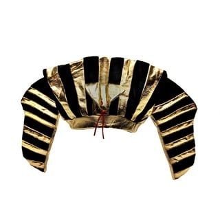 Black Gold Egyptian Headdress Goddess Headpiece Snake King Hat Halloween Costume Black Gold Egyptian Headdress Goddess Headpiece Snake King Hat Halloween Costume