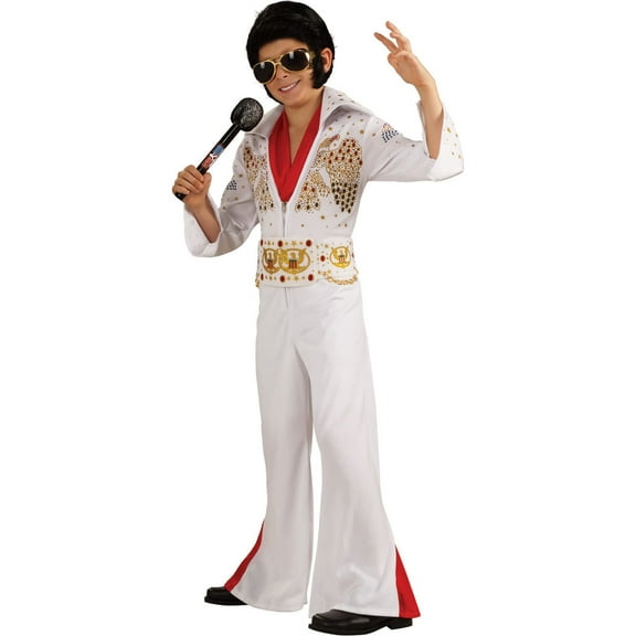 Elvis Presley Deluxe Costume for Kids by Rubies, Boys Medium