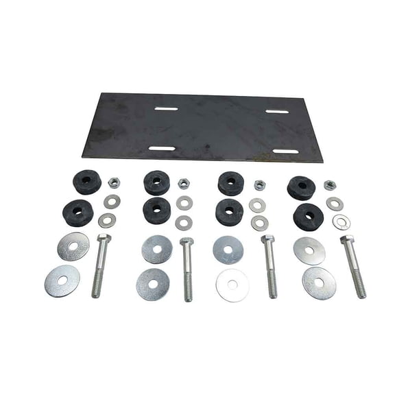 Deluxe Engine Mounting Kit w/ 5" x 12" Plate
