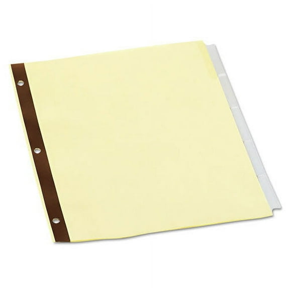 Deluxe Extended Insertable Tab Indexes, 5-Tab, 11 X 8.5, Buff, 24 Sets | Bundle of 2 Boxes