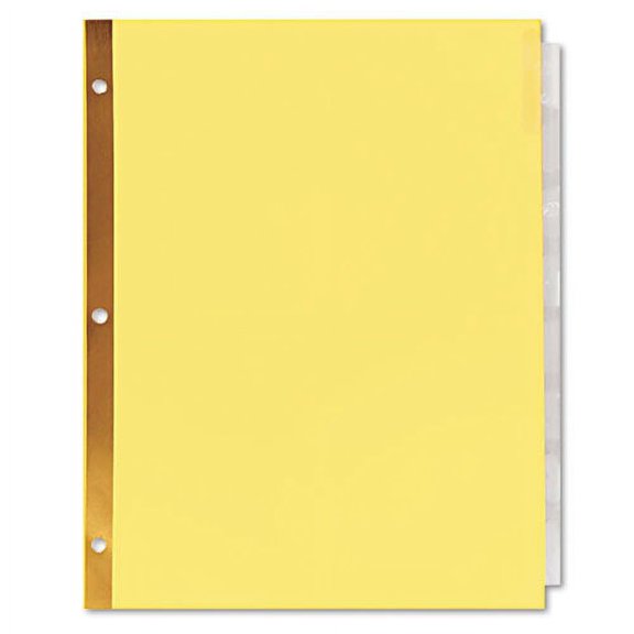 Deluxe Extended Insertable Tab Indexes, 8-Tab, 11 X 8.5, Buff, 24 Sets | Bundle of 2 Boxes