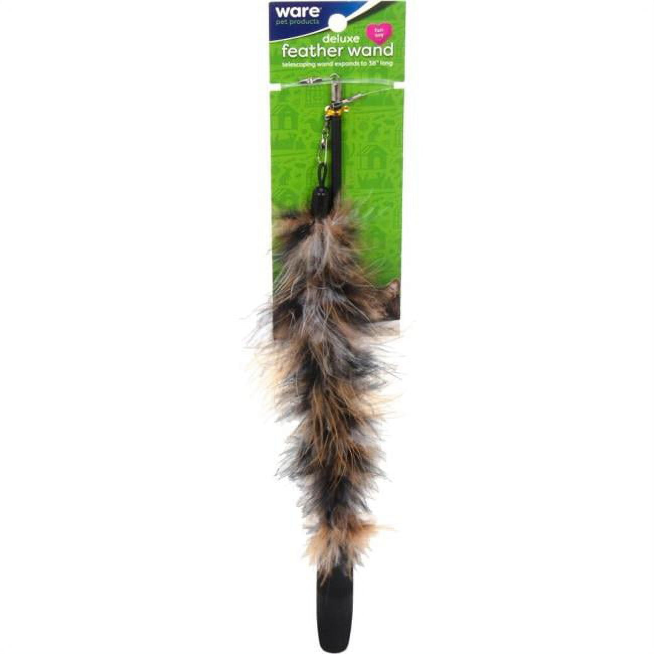 Deluxe Feather Wand Cat Toy