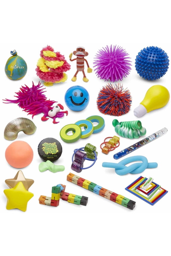 Deluxe Fiddle Set (24/stress toys set)