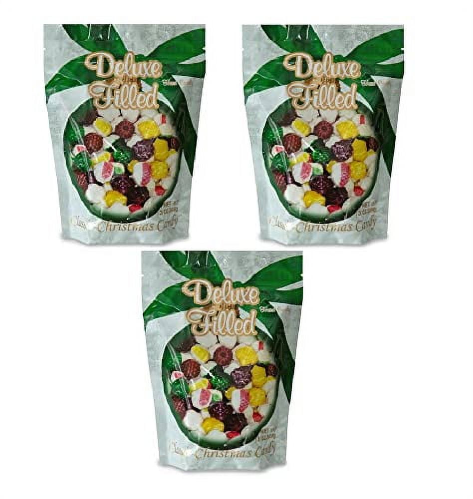 Deluxe Filled Classic Old Fashioned Nostalgic Christmas Holiday Hard Candy, 39 Ounces Total