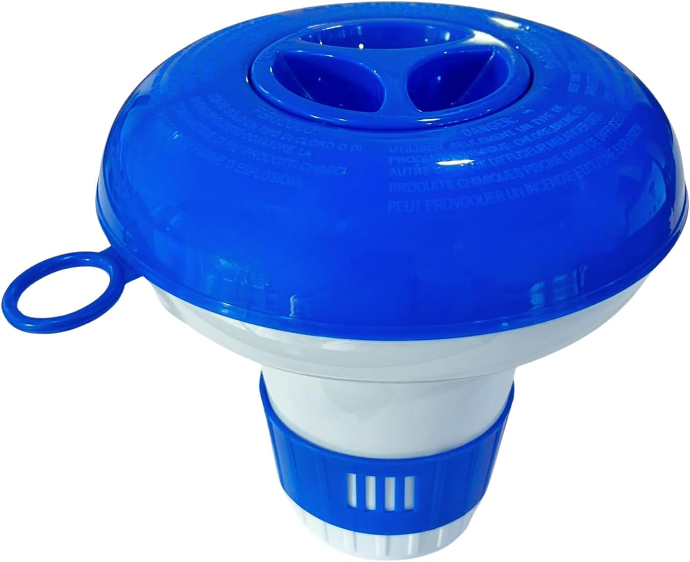 Deluxe Floating Chlorine/Bromine Dispenser 5" Diameter Pool/Hot Tub