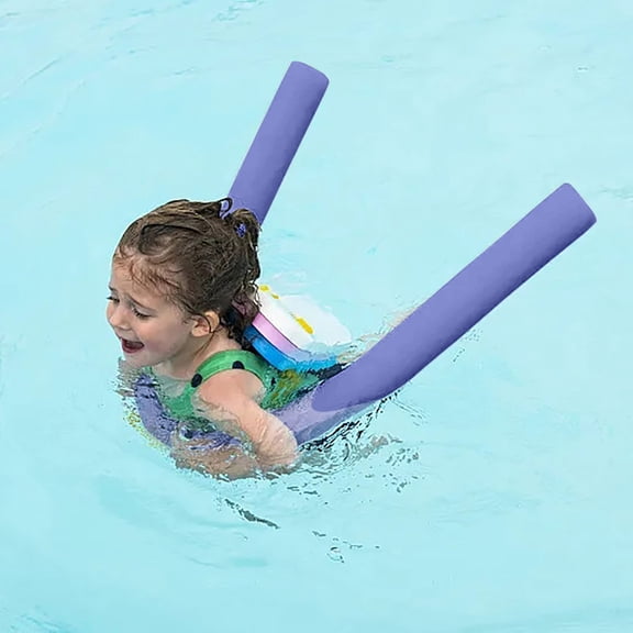 Deluxe Foam Pool Swim Noodle, Pool Swim Noodle Hollow Foam Pool Swim Noodle, Bright Foam Noodles for Floating Training Device, Swimming, Floating Soft Large Rainbow Foam Tube 1/2/3PCS