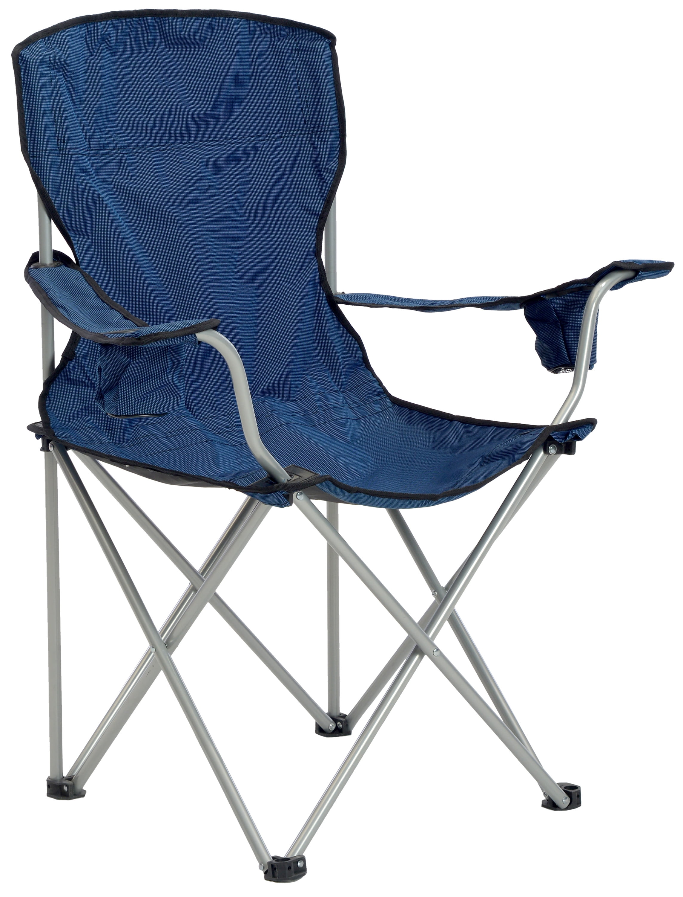 Deluxe Folding Chair Navy/Black