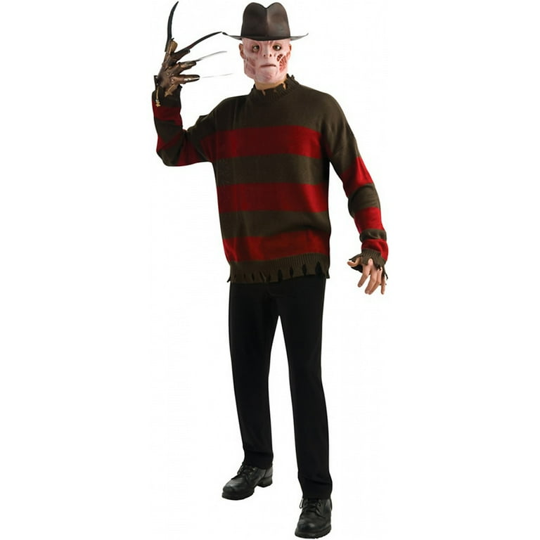 Deluxe Freddy Krueger Sweater Adult Costume X Large