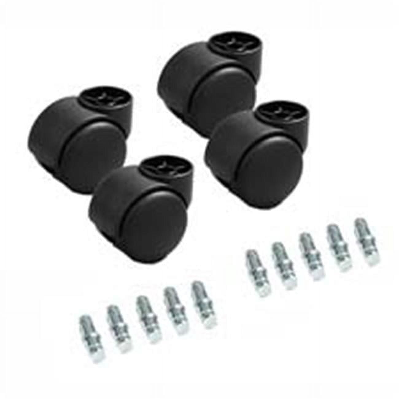 Master Caster Company MAS23618 Dual Casters- 2-.19in. Dia- B-K Stems ...