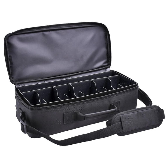 Ultra Pro Deluxe Gaming Trove Black Storage Container Bag Travel Case Compact