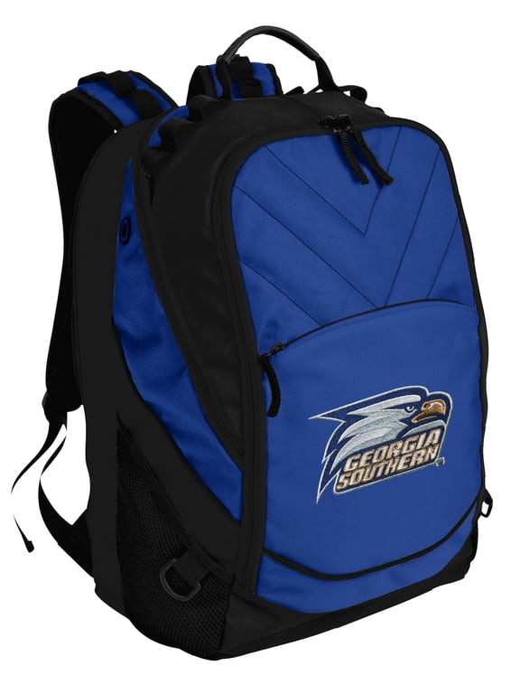 Deluxe Georgia Southern Laptop Backpack Georgia Southern Eagles Backpack or School Bag
