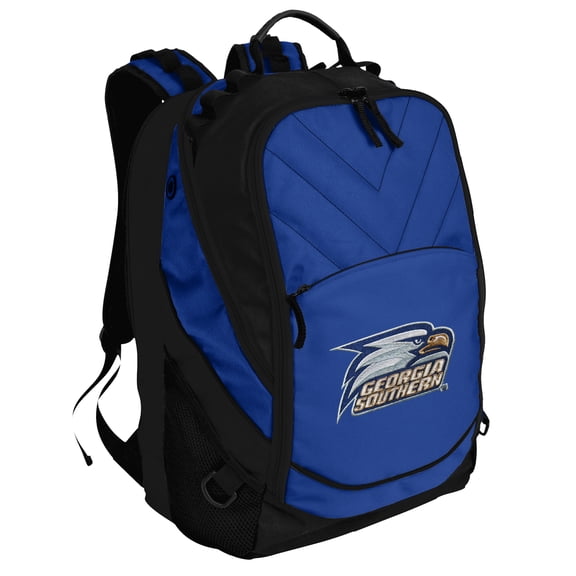 Deluxe Georgia Southern Laptop Backpack Georgia Southern Eagles Backpack or School Bag