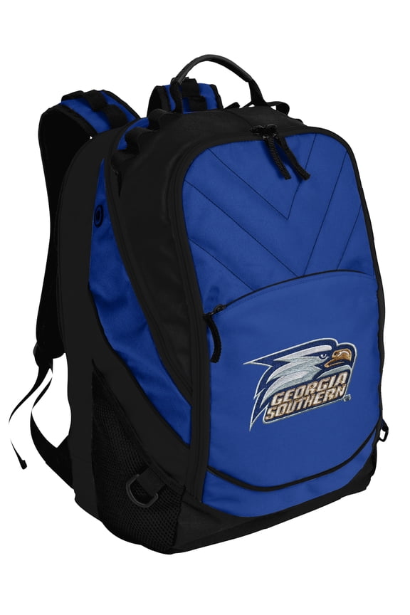 Deluxe Georgia Southern Laptop Backpack Georgia Southern Eagles Backpack or School Bag