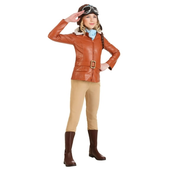 Deluxe Girl's Amelia Earhart Costume