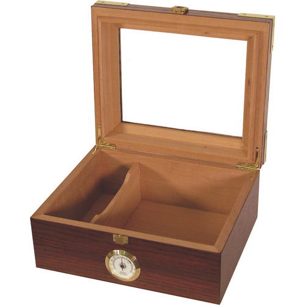 Deluxe Glass-Top Humidor (20-50 Cigars) - image 1 of 3