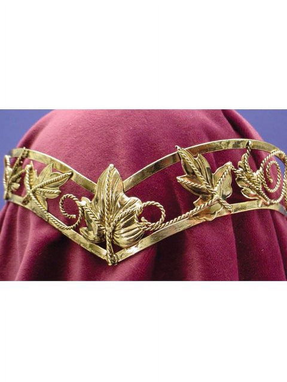 Yellow Leather Leaf Headpiece main image 0