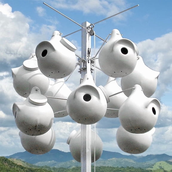 Troyer's Deluxe Gourd Rack w/12 Gourds