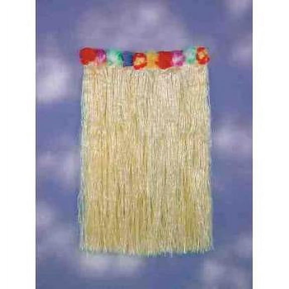 Deluxe Grass Skirt W/Flower Tr