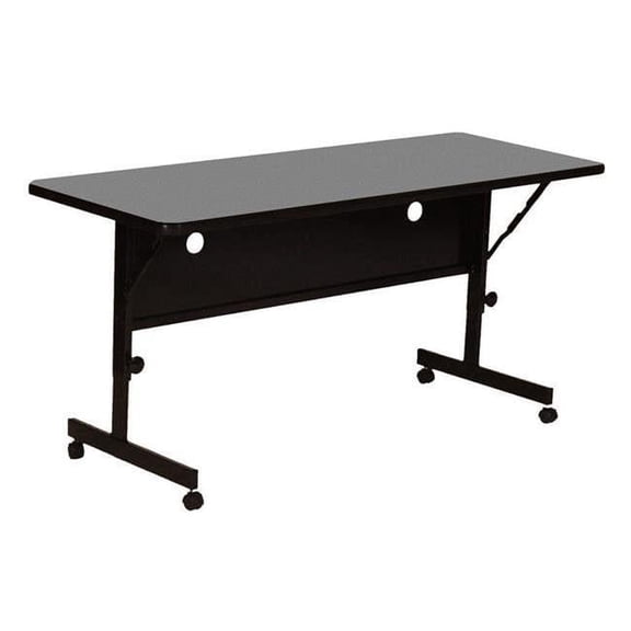 Deluxe High Pressure Rectangular Flip Top Tables, Montana Granite - 24 x 60 in.