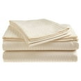 thumbnail image 1 of Deluxe Home 100% Cotton 400 Thread Count Dobby Stripe Sheet Set ( QUEEN, Beige), 1 of 1