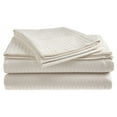 thumbnail image 1 of Deluxe Home 100% Cotton 400 Thread Count Dobby Stripe Sheet Set ( QUEEN, WHITE), 1 of 1