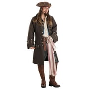 Deluxe Jack Sparrow Pirate Costume for Men