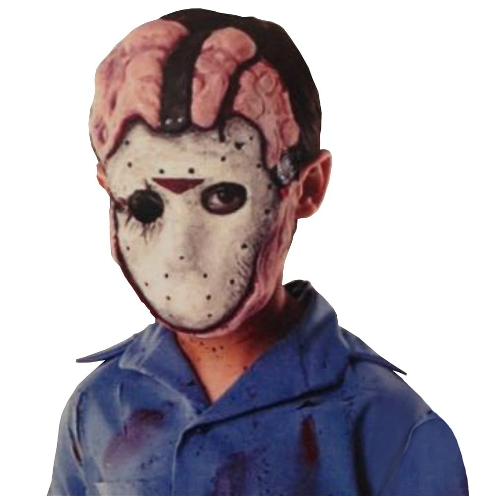 1 pcs Small Kids Voorhees Friday The 13th Hockey Scary Old Jason Halloween  Mask