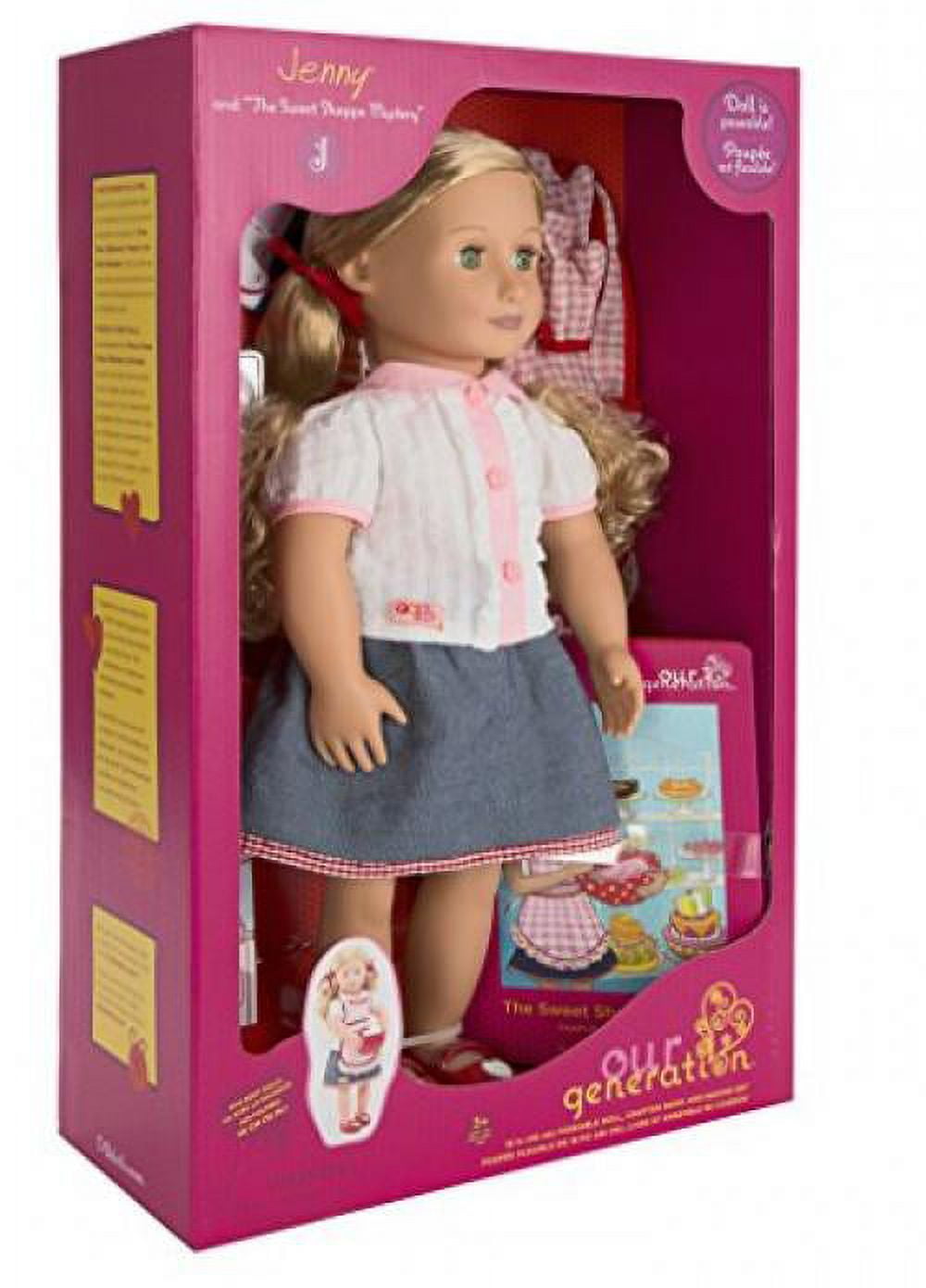 Deluxe Jenny Doll with Book