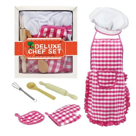BBT Chef-7set Deluxe Kids Chef Set, (7 Pieces)