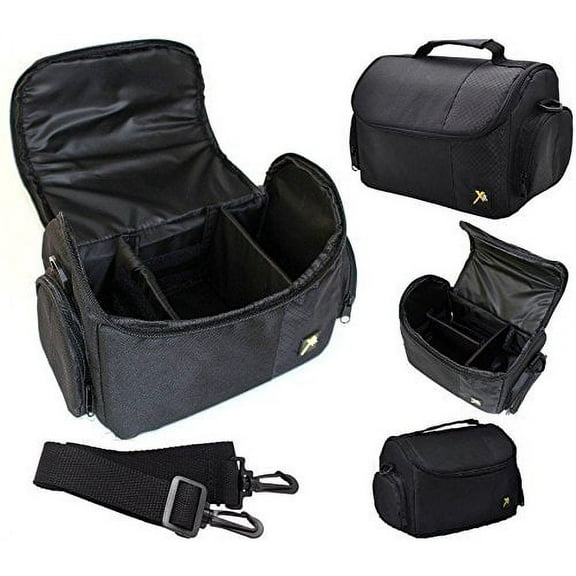 Deluxe Large Camera Carrying Bag Case For Nikon D3000 D3100 D3200 D3300
