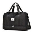 thumbnail image 1 of Deluxe Large Capacity Duffel Bag - Multi-functional shoulder and crossbody tote bag with wet and dry pockets and double side pockets for travel and fitness, 1 of 7
