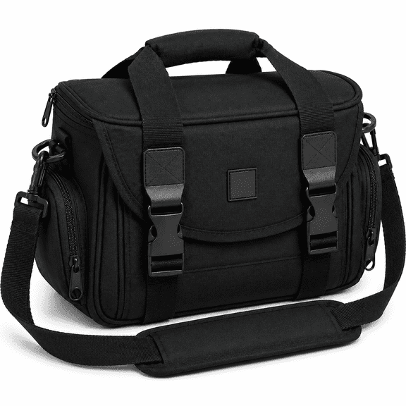 Acuvar Extra Large Camera Bag Fully Padded Camcorder Bag, Equipment Bag, Camera Case for Sony, Nikon, Canon, Olympus, Samsung, Digital Camera Bag, Gadget Bag, Camera Accessory Case for Photographers