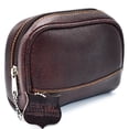 thumbnail image 1 of Deluxe Leather Small Toiletry Bag (Dopp Kit) from Parker Safety Razor, 1 of 5