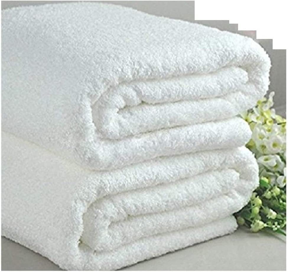Deluxe Luxury Oversized White Bath Towel