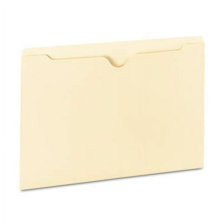 Deluxe Manila File Jackets with Reinforced Tabs, Straight Tab, Legal Size, Manila, 100/Box Deluxe Manila File Jackets with Reinforced Tabs, Straight Tab, Legal Size, Manila, 100/Box