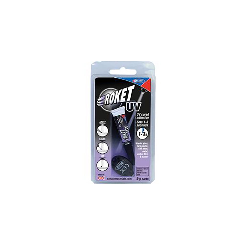 Deluxe Materials Roket UV 5g DLMAD88 Misc. Adhesives Fillers