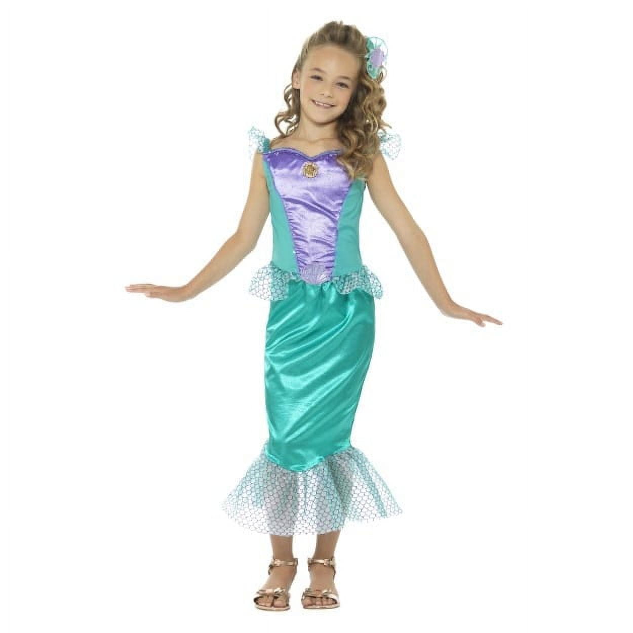 KIDS TIE SHOULDER MIDI DRESS 12-14 MERMAID MOTEL main image 1